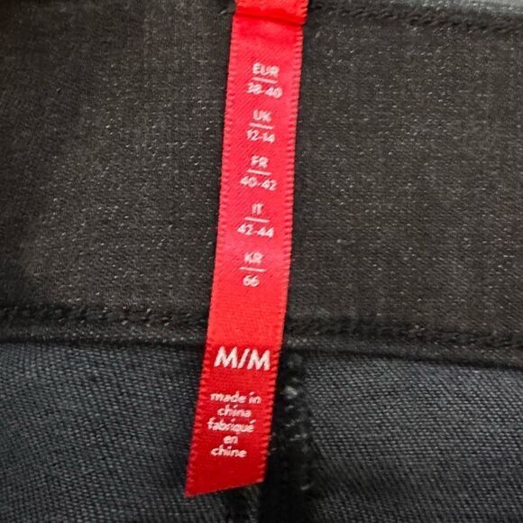 Spanx Black Distressed Skinny Jeans - Picture 4 of 7